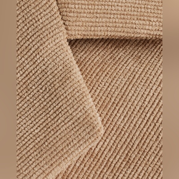 Express Corduroy Cinched Boyfriend Blazer - Picture 7 of 11